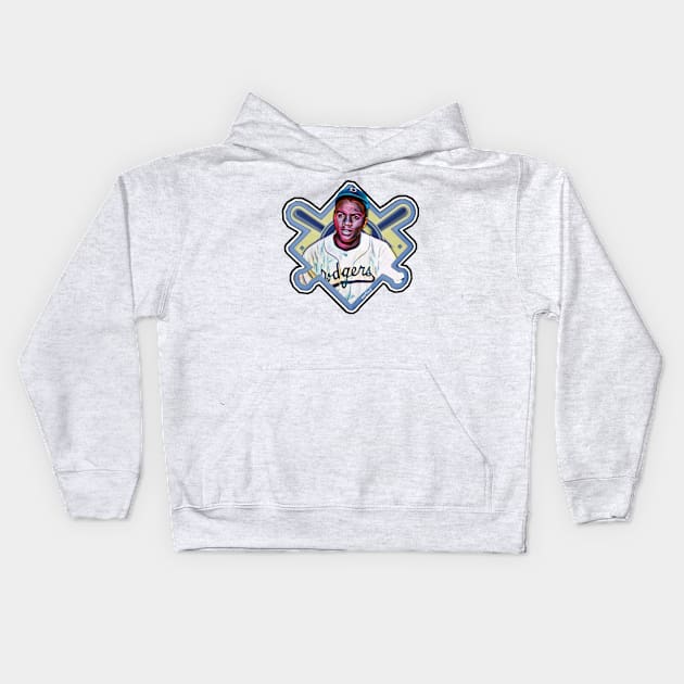 Jackie Robinson Kids Hoodie by Esoteric Fresh 